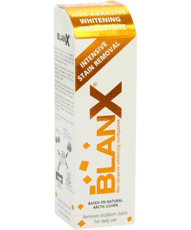 BlanX Non Abrasive Stain Removal Toothpaste 75ml | Effective Whitening Solution - Fast International Shipping - Buy Online on GoSupps.com