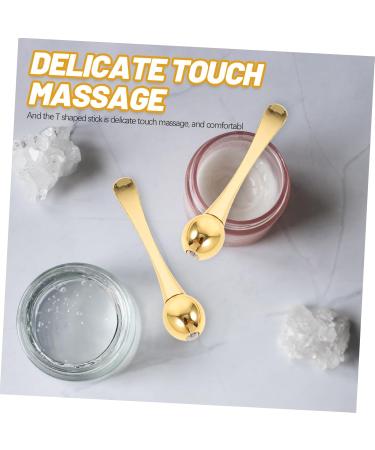 Balacoo Eye Massage Roller Set - 3 Sets T-bar Applicator & Essence Bar for Ultimate Eye Skin Care - Buy Online on GoSupps.com