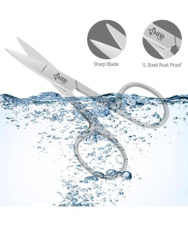 Stainless Steel Nail Scissors for Men and Women - Durable Manicure Scissors for Pedicure and Grooming - Buy Online on GoSupps.com
