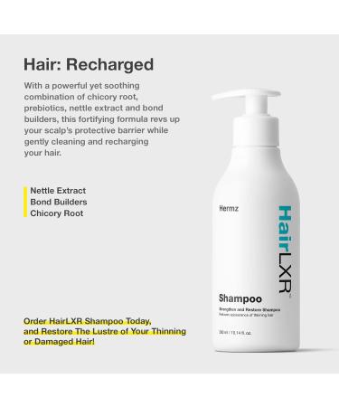 HairLXR Anti-Hair Loss Shampoo | Strengthens Brittle Hair, Repairs Bonds, Cleanses Oily Hair | Prevents Hair Fall & Environmental Damage - Buy Online on GoSupps.com