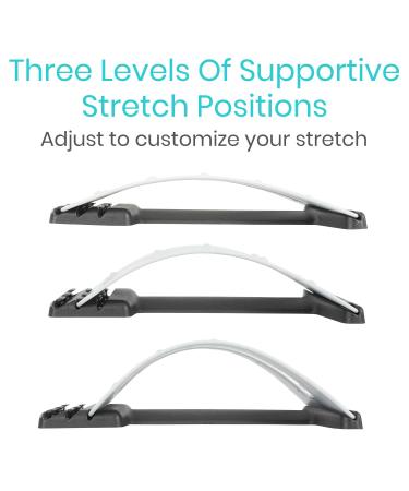 Vive Back Stretcher & Cracker Device - Posture Corrector for Neck & Lumbar Pain Relief Herniated Disc & Spinal Stenosis - Orthopedic Spine Extension Tool - Buy Online on GoSupps.com