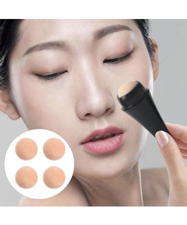 FOMIYES Oil Absorbing Face Roller Oil Absorbing Volcanic Roller : 4pcs Reusable Portable Oily Skin Control Roller Remove Excess Shine Rolling for Oily Skin Cares Skin Care Tools - Buy Online on GoSupps.com