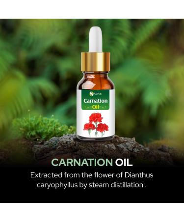 Carnation Therapeutic Essential Oil - 50ML / 1.6 fl oz with Dropper | Shop Internationally for Aromatherapy & Wellness - Buy Online on GoSupps.com