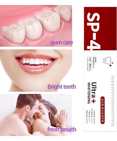 Yayashi SP-4 Toothpaste & Ksndurn Whitening Toothpaste 120g - Freshens Breath Whitens Teeth Removes Stains - International Shipping Available - Buy Online on GoSupps.com