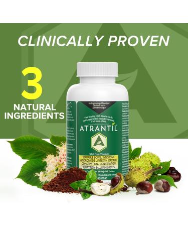 Atrantil: IBS Bloating Abdominal Discomfort Change in Bowel Habits and Powerful Polyphenols for Everyday Digestive Health 90 count - Buy Online on GoSupps.com