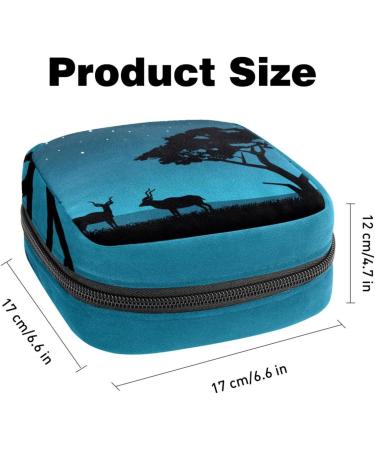 Buy Javenproeqt Portable Women's Binding Bags & Menstrual Cup Pockets Ideal for Teenage Girls & First Period Multi-Colored Options Available - Buy Online on GoSupps.com