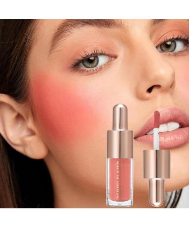 WOBBLO Liquid Cheek Blush | Natural Water Moisturizing Creamy Blush for Girls Soft Beauty Product for Daily Life Travel Soft Makeup Breathable 101 Cm - Buy Online on GoSupps.com