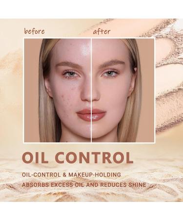 Oil Control Face Pressed Powder - Matte Smooth Flawless Finish | Lightweight Waterproof Long-Lasting Makeup Foundation - 0.35 Oz (Natural Beige #2 - Buy Online on GoSupps.com