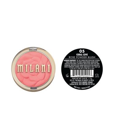 Milani Rose Powder Blush - Coral Cove (1 Pack) | Shop Internationally for Best Blush Online - Buy Online on GoSupps.com