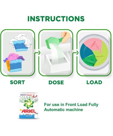 Ariel Matic Top Load Detergent Washing Powder - 2 Kg | Best International Shipping & Quality Clean - Buy Online on GoSupps.com