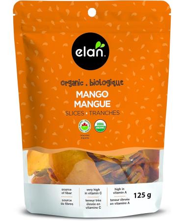 ELAN Organic Raw Brazil Nuts Non-GMO Vegan Gluten-Free Kosher 185g & ELAN Organic Mango Slices No Sugar Added Non-GMO Vegan Gluten-Free Kosher 125 g - Buy Online on GoSupps.com