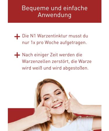 N1 Warts Tincture 6ml - Effective Wart Remover Simple & Painless 3-Pack - International Shipping Available - Buy Online on GoSupps.com