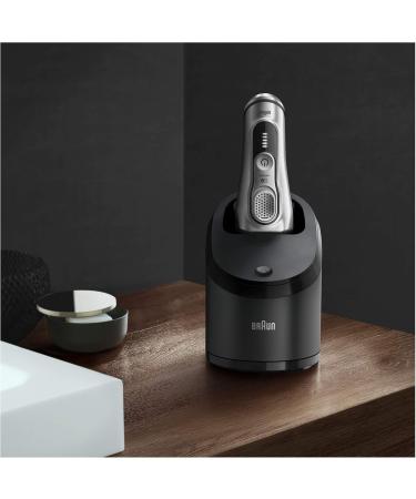 Braun Series 9 9376Cc Latest Generation Electric Shaver Rechargeable & Cordless Electric Razor for Men - Clean&Charge Station Fabric Travel Case 1 Count - Buy Online on GoSupps.com