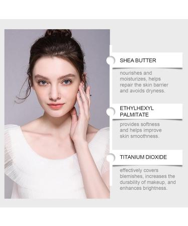  G n rique Makeup Concealer Stick 5ml Hydrating Women's 0.55x0.55in Concealer Face Beginners Professionals Eye Area Care Moisturizer for Business Dating Daily Use - Buy Online on GoSupps.com