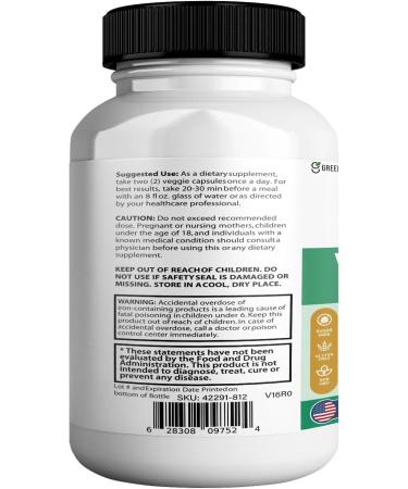 Vertigenics Max Brain & Focus Support Supplement Extra Strength Neuro Formula with Vitamins Minerals & Herbal Blend Supports Clarity Alertness & Energy 60 Capsules (1) - Buy Online on GoSupps.com