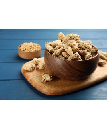 Mynatura Bio Soy Slices 1000g | Vegan Soybean Schnitzel | Plant-Based Protein Goulash Replacement - Buy Online on GoSupps.com