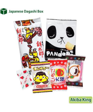 Choco Pie chocolate & Japanese Snack Bo te de f te DAGASHI avec autocollant AKIBA KING - Buy Online on GoSupps.com