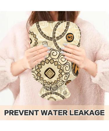 Buy Naanle Mandala Tiger Print Hot Water Bottle - 1L Heat Therapy for Back Pain Relief & Warmth | Transparent Hand & Foot Warmer International Shipping Available - Buy Online on GoSupps.com