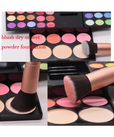Buy Kabuki Foundation Brush - Flawless Make-up Application for Liquid Cream & Powder | International Shipping - Buy Online on GoSupps.com