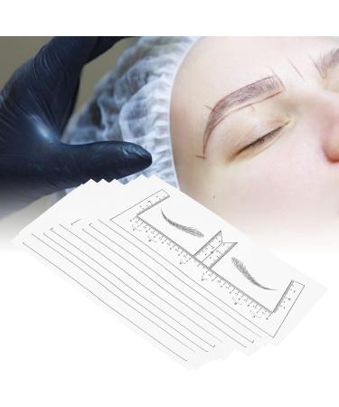 Eyebrow Stencils Stickers Selfadhesive Eyebrow Ruler Eyebrows Shape Stickers Lightweight and Portable for Fix Eyebrow Shape for Draw Your Eyebrow - Buy Online on GoSupps.com