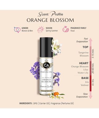 CA Perfume Impression of Jo M Orange Blossom For Women & Men Replica Fragrance Body Oil Dupes Alcohol-Free Essential Aromatherapy Sample Travel Size Concentrated Long Lasting Attar Roll-On 0.3 Fl Oz/10ml JO M ORANGE BLOSSOM IMPRESSION 0.33 Fl Oz (Pack of  - Buy Online on GoSupps.com