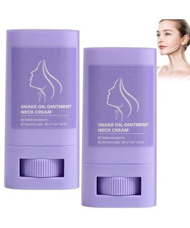 Traboto 2Pcs Samuwak Neck Care Stick Samuwak Neck Care Cream Moisturizing and Smooth Stick for All Skin Types