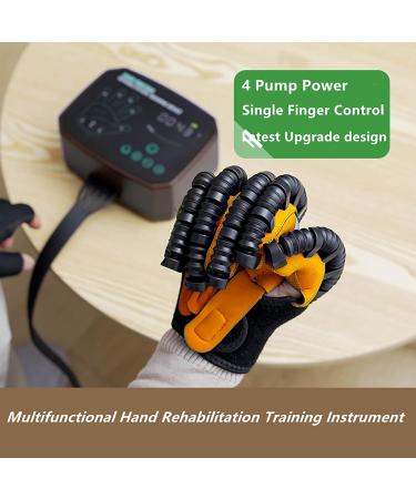 Rehabilitation Robot Gloves for Stroke Hemiplegia Hand Dysfunction Patient Training Device with Mirroring Training Smart Rechargeable Finger Training Rehab Orthotics Left Hand+Right Hand L Large Left Hand+right Hand - Buy Online on GoSupps.com