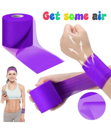 6 Pack 30 Yards Pre-wrap Foam Underwrap Tape Rolls - Ideal for Ankles, Wrists, Knees, and Hair - Assorted Colors - Buy Online on GoSupps.com