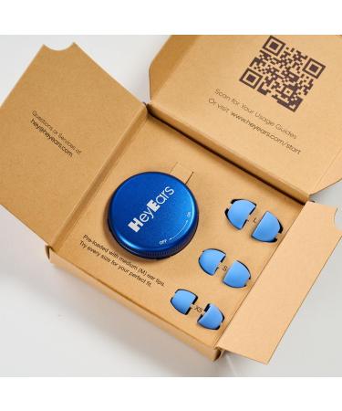 Ultra Soft Ear Plugs for Sleeping | Noise Cancelling & Reduction 26dB | Most Comfortable Hearing Protection | 8 Serenity Blue Ear Tips - Buy Online on GoSupps.com
