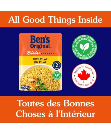BEN'S ORIGINAL BISTRO EXPRESS Pilaf Rice Long Grain Rice and Side Dish 250g Pouch Pilaf 1 - Buy Online on GoSupps.com