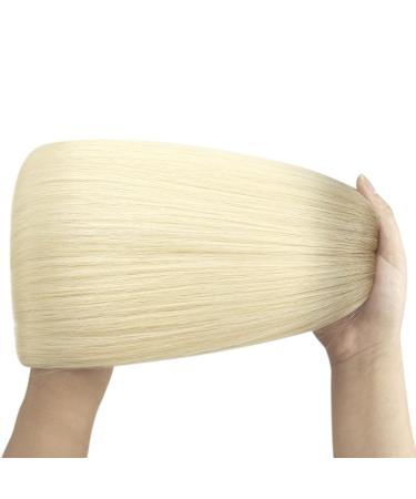 Youngsee Genius Real Hair Ombre Extensions - 60cm Light Brown to Platinum Blonde 25g #R8T60 - Virgin Brawl Quality - Buy Online on GoSupps.com