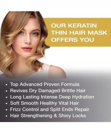 Collagen Hair Treatment 500ML Collagen Hair Mask Deep Repair Conditioning Care 5 Seconds Hair Root Repair Conditioning Argan Oil Hair Mask for Dry Damaged Hair All Hair Types - Buy Online on GoSupps.com