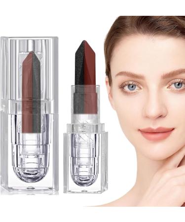 Matte Lipstick | Moisturizing Makeup Lipstick: Non-sticky dual-color lip gloss long-lasting moisturizing lipstick for healthy lips - Buy Online on GoSupps.com