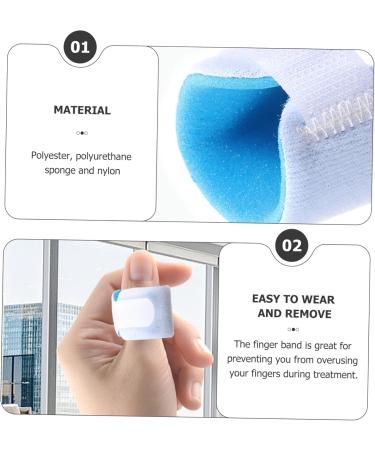 NOLITOY Breathable Finger Strap - Reusable Thumb Protecting Tape for Sports & DIY | Fixed Strap & Portable Design - Buy Online on GoSupps.com