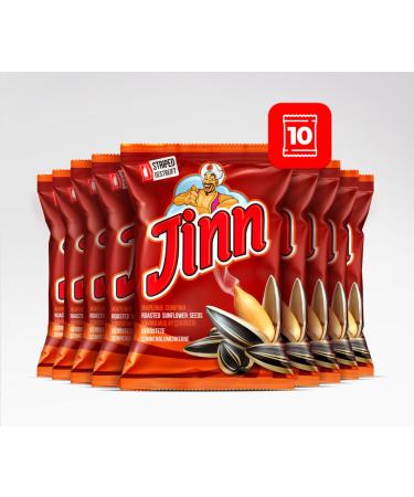 Sunflower Seeds JINN/ 300g x 10 (10 Roasted & Unsalted) Roasted & Unsalted 10