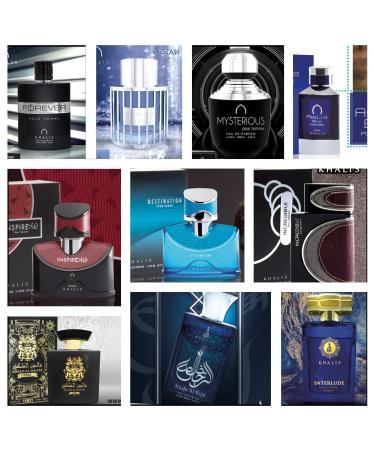 Maison d'Orient 59 Arabian Designer Fragrance Samples. Perfume for Women Cologne for Men and Unisex Parfum Mini Spray Vials 2 mL Each - Buy Online on GoSupps.com