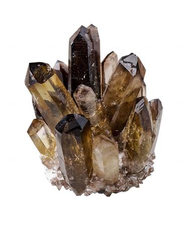 Crystal Rough Natural Smoky Quartz Cluster Crystal Cluster Geode Gemstone Specimen Crystal for Reiki Home Decoration Grounding and Balancing 400-500g (Size : 400-500g)