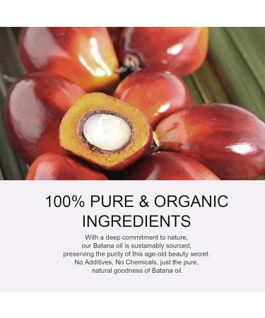 Dr. Sebi Batana Oil - 100% Pure Hair Growth Oil | Unrefined Hair Loss Prevention & Thickness Enhancer for Men & Women | 4.23 OZ - Buy Online on GoSupps.com