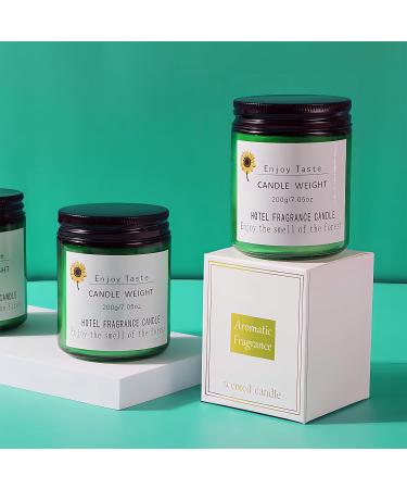 Buy Lavender Scented Candles - 100% Soy Wax Aromatherapy Candles for Women & Men | 7.05 oz 45H Long Lasting - Buy Online on GoSupps.com
