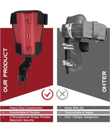 Hlieeeosfcn Tree Climbing Spike Set - Non-Slip Tree Climbing Equipment with Safety Belt | Durable Climbing Tools for Safe Outdoor Adventures - Buy Online on GoSupps.com