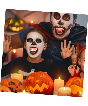 Minkissy 10 Stk Funny Halloween Maskerade Party Teeth - PVC False Teeth for Cosplay & Costumes - Buy Online on GoSupps.com