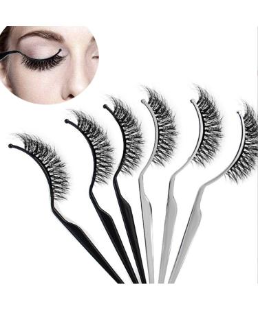 14Pcs False Eyelashes Display Stick Set - Eyelash Applicator & Extension Support Tools for Grafting Effect - Ideal for Eyelash Salons (Black & Clear - Buy Online on GoSupps.com