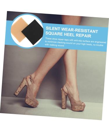 FRCOLOR 12 Pcs High Heel Pads - Non-Skid Shoe Accessories for Women - Durable Rubber Cushioning for Pumps - Buy Online on GoSupps.com