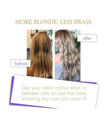 Buy Powerful Purple Shampoo - Tone Brassiness & Brighten Blondes | Color Treated Silver & Grey Hair | Alcohol & Paraben Free | Cruelty-Free | Made in USA - Buy Online on GoSupps.com
