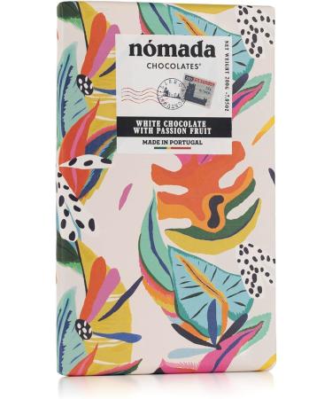  Quinta de Jugais White Chocolate Bar with Passion Fruit 200g Gluten-Free Chocolate Smooth and Creamy Texture Gourmet Product of Portuguese Origin - Buy Online on GoSupps.com