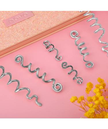 12 Pieces Celtic Hair Jewelry in Silver - Dreadlock & Braid Accessories for Women and Girls - Buy Online on GoSupps.com