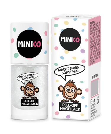 Minico Premium Kinder Nailack glitter pull-out dermatological-tested child-friendly sustainable vegan water base peel-off can be removed