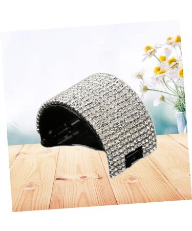 FRCOLOR rhinestone barrettes Securing clip ball head grip headgear ponytail holder hair clip hair dryer hairpin wild hair accessories ponytail holder clips Diamond rhinestone hair clip - Buy Online on GoSupps.com