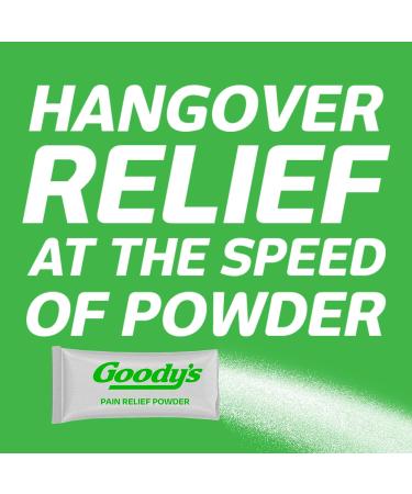 Goody's Hangover Powders Berry Citrus Flavor 12 Dissolve Packs - Fast Pain Relief & Alertness Boost - Buy Online on GoSupps.com