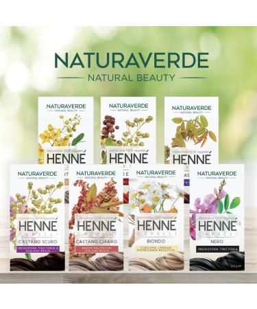 Naturaverde Henn Black vegetable coloring 100 g - Buy Online on GoSupps.com